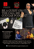 Call Me Cougar Live Podcast Casting Application — Washington, DC — July 12